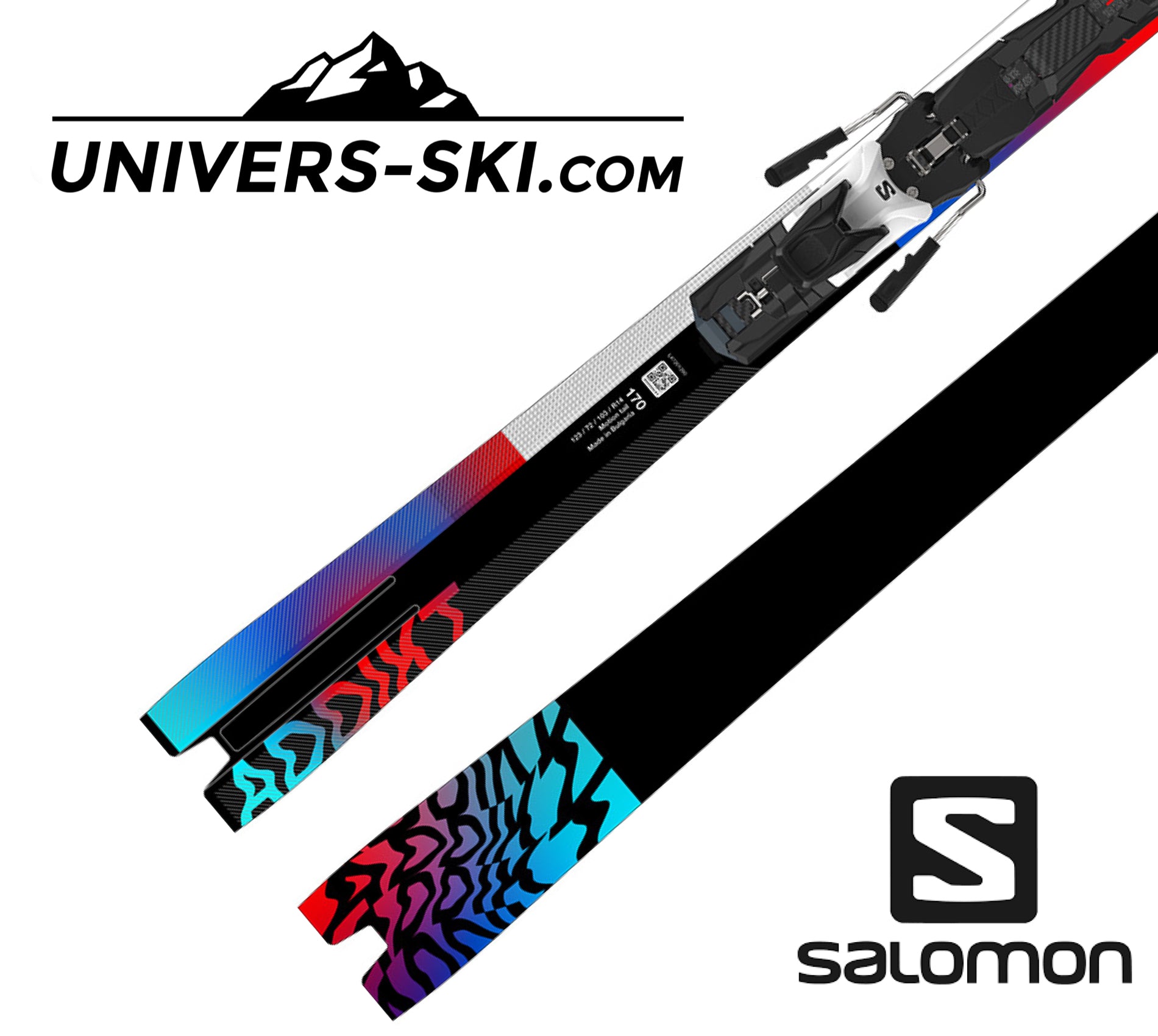 Ski SALOMON Addikt 2024+ Fixations Z12