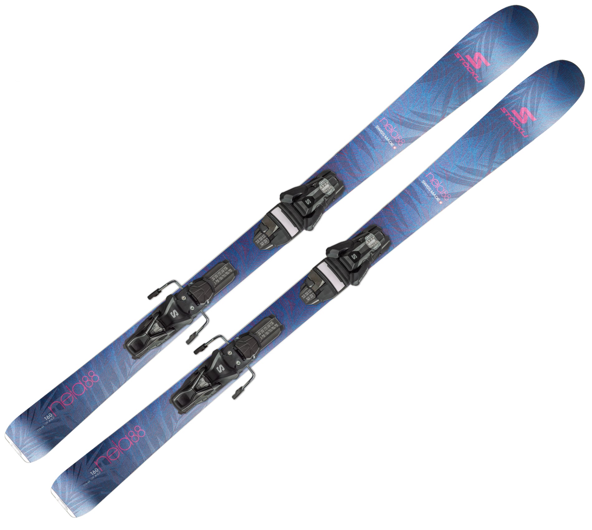 Ski STÖCKLI Femme Nela 88 2025 + fixation Strive 11