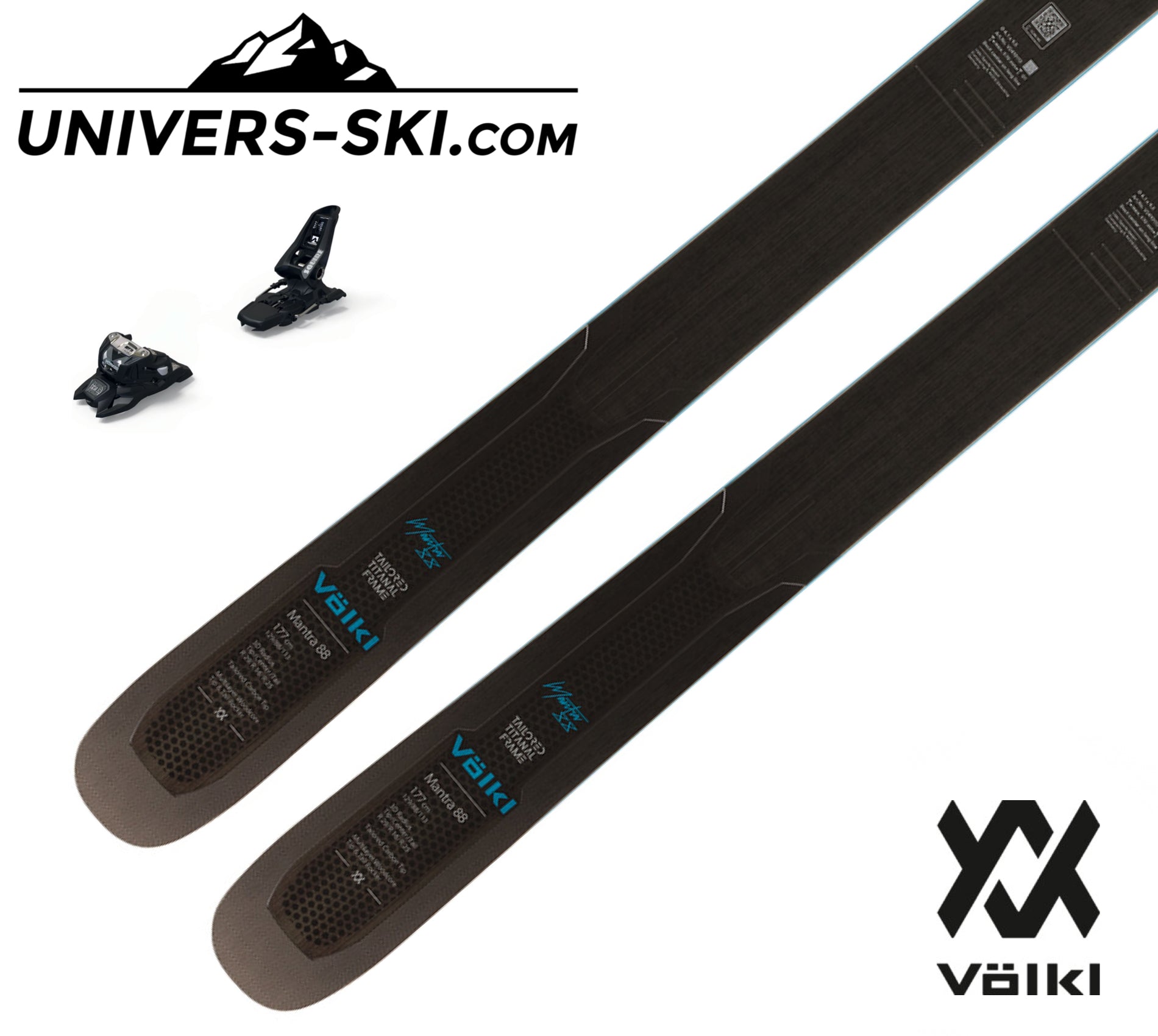 Ski VÖLKL Mantra 88 2025 + fixation Squire 11