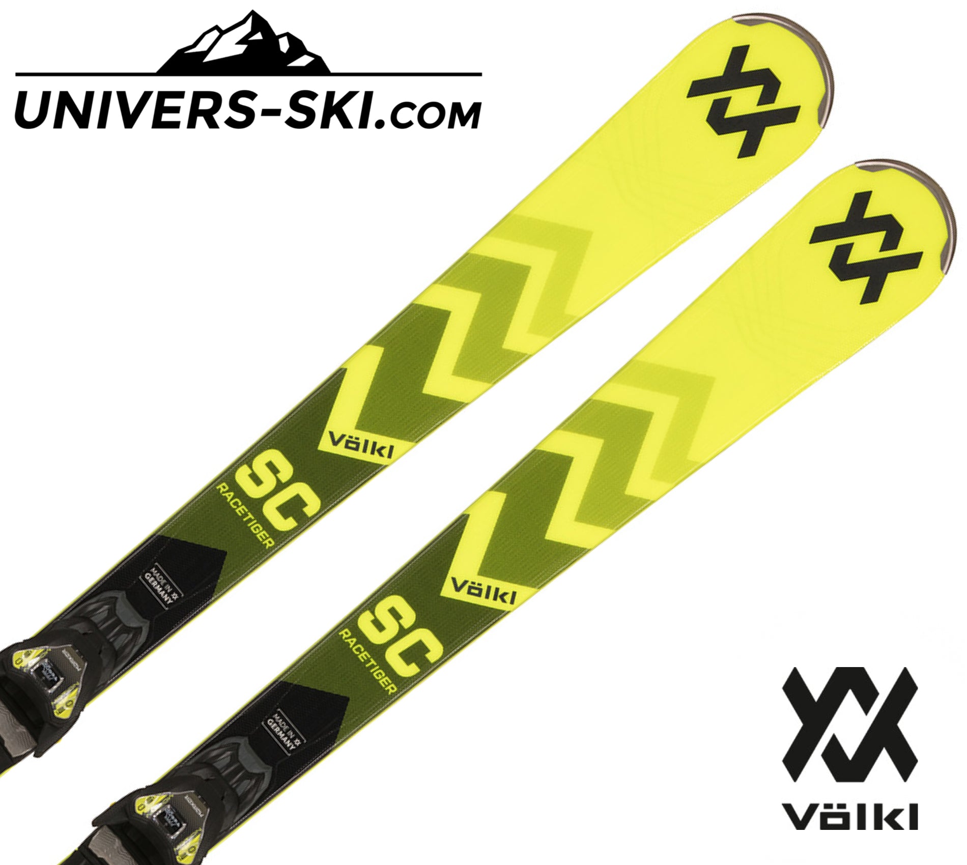 Ski VÖLKL Racetiger SC 2025 + Fixations VMotion 10