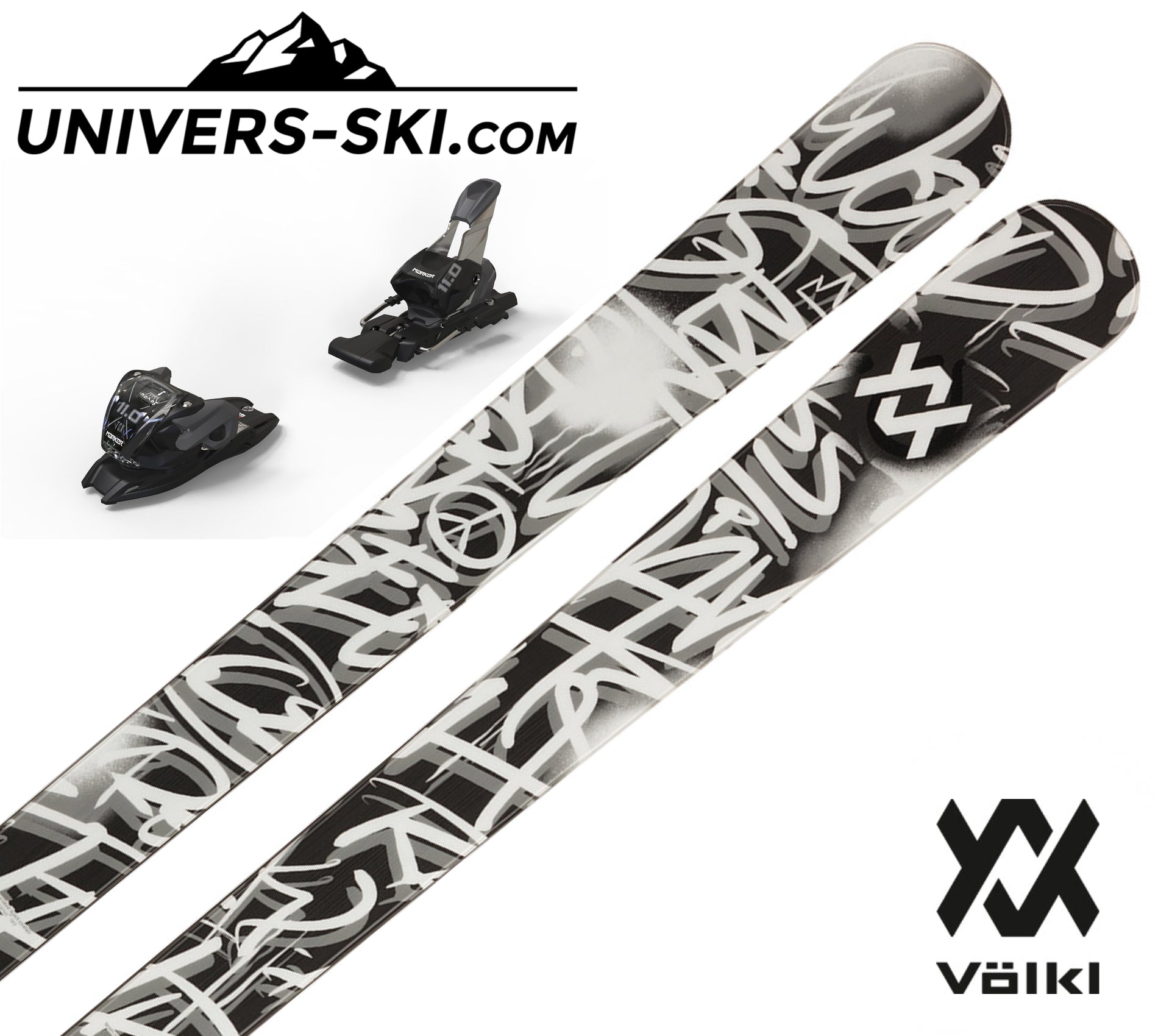 Ski VÖLKL Revolt 86 2025 + Fixations