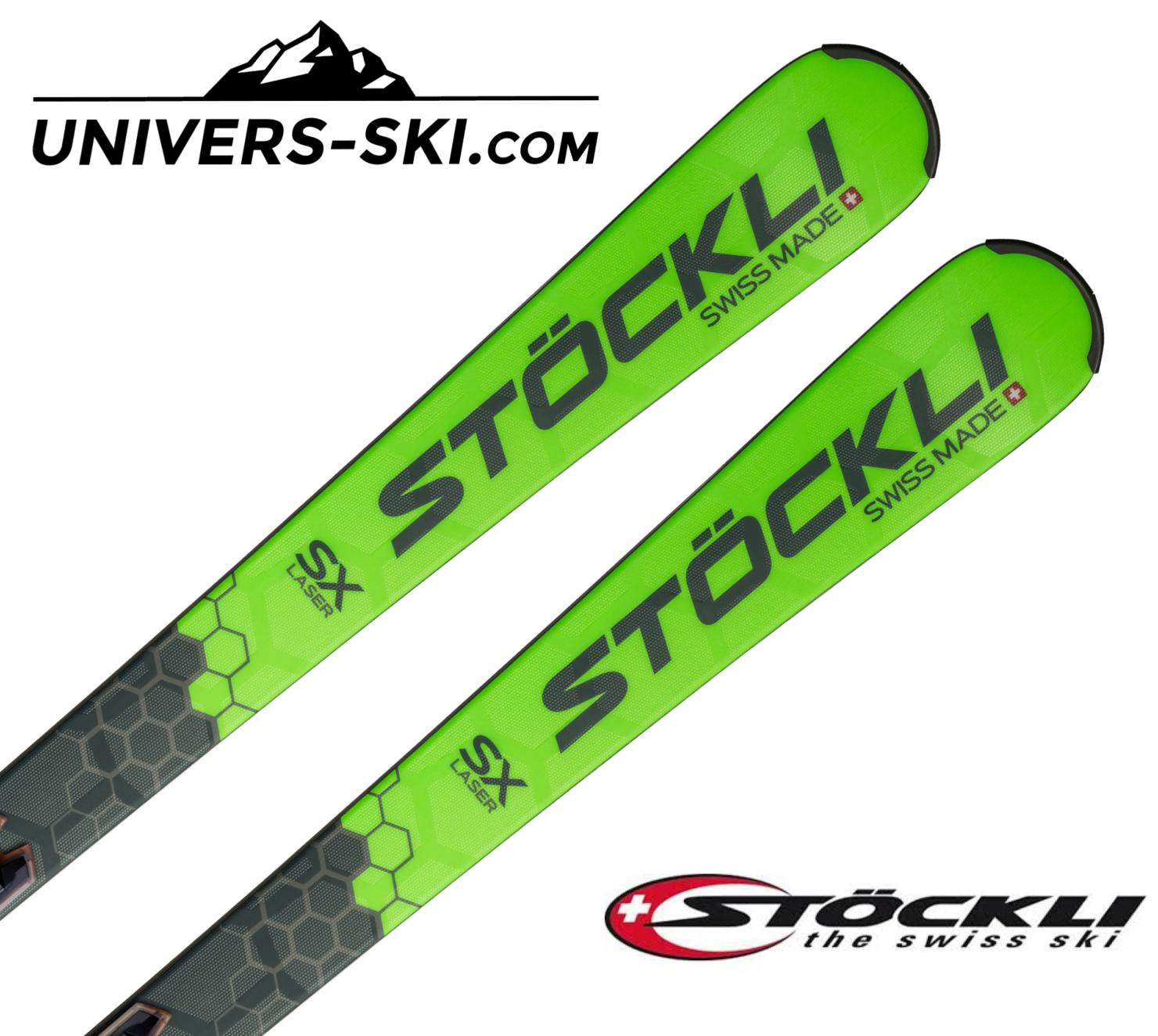 Ski Stockli Laser SX 2022 + fixation MC 11 Pack (Montage effectué par STOCKLI)