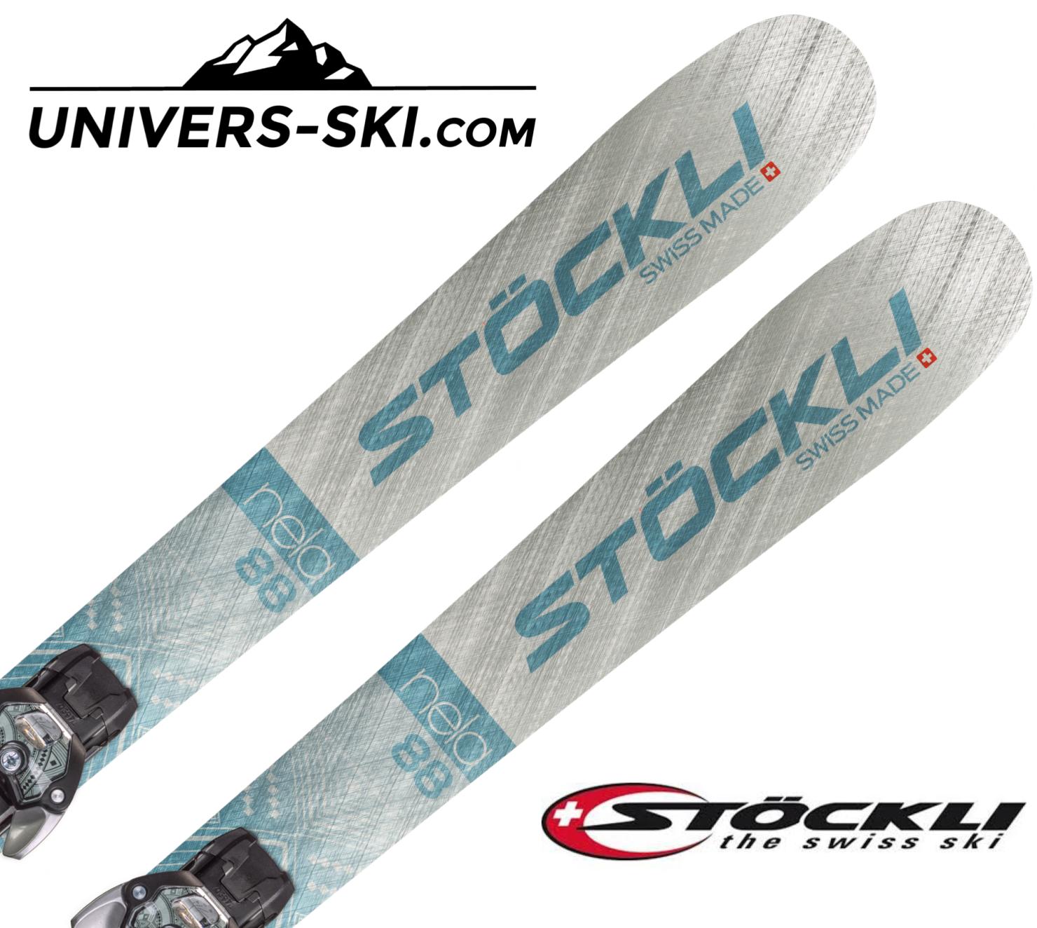 Ski Stockli femme Nela 88 2022 + fixation DXM 11