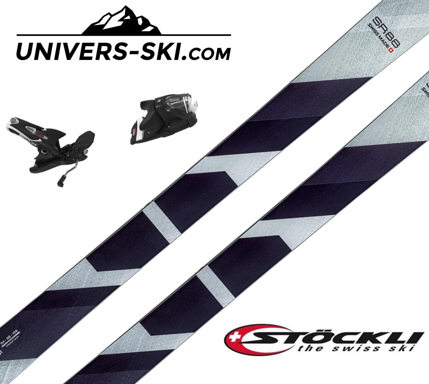 Ski Stockli Stormrider 88 2023 + fixation SPX 12 (Look)