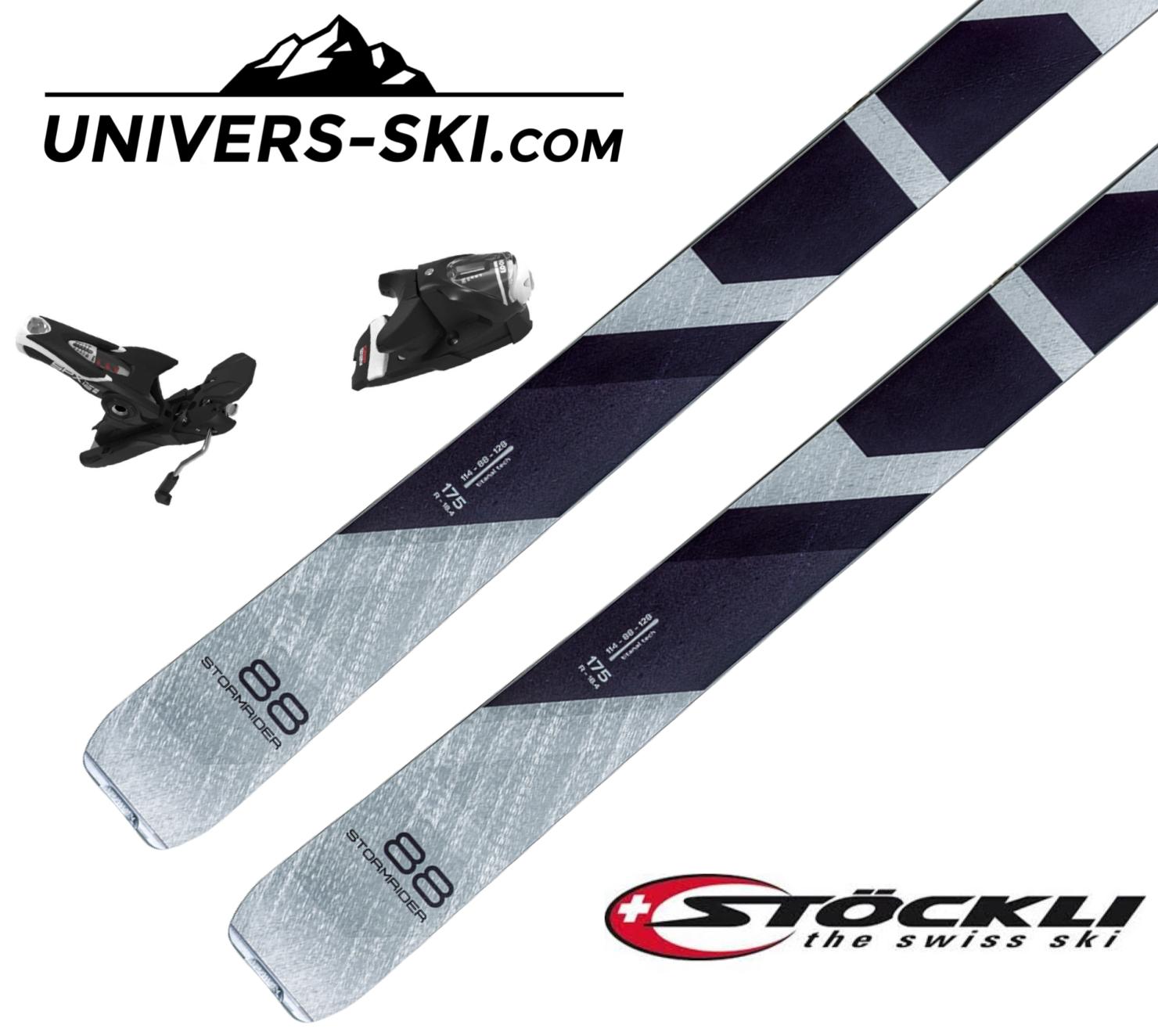 Ski Stockli Stormrider 88 2023 + fixation SPX 12 (Look)