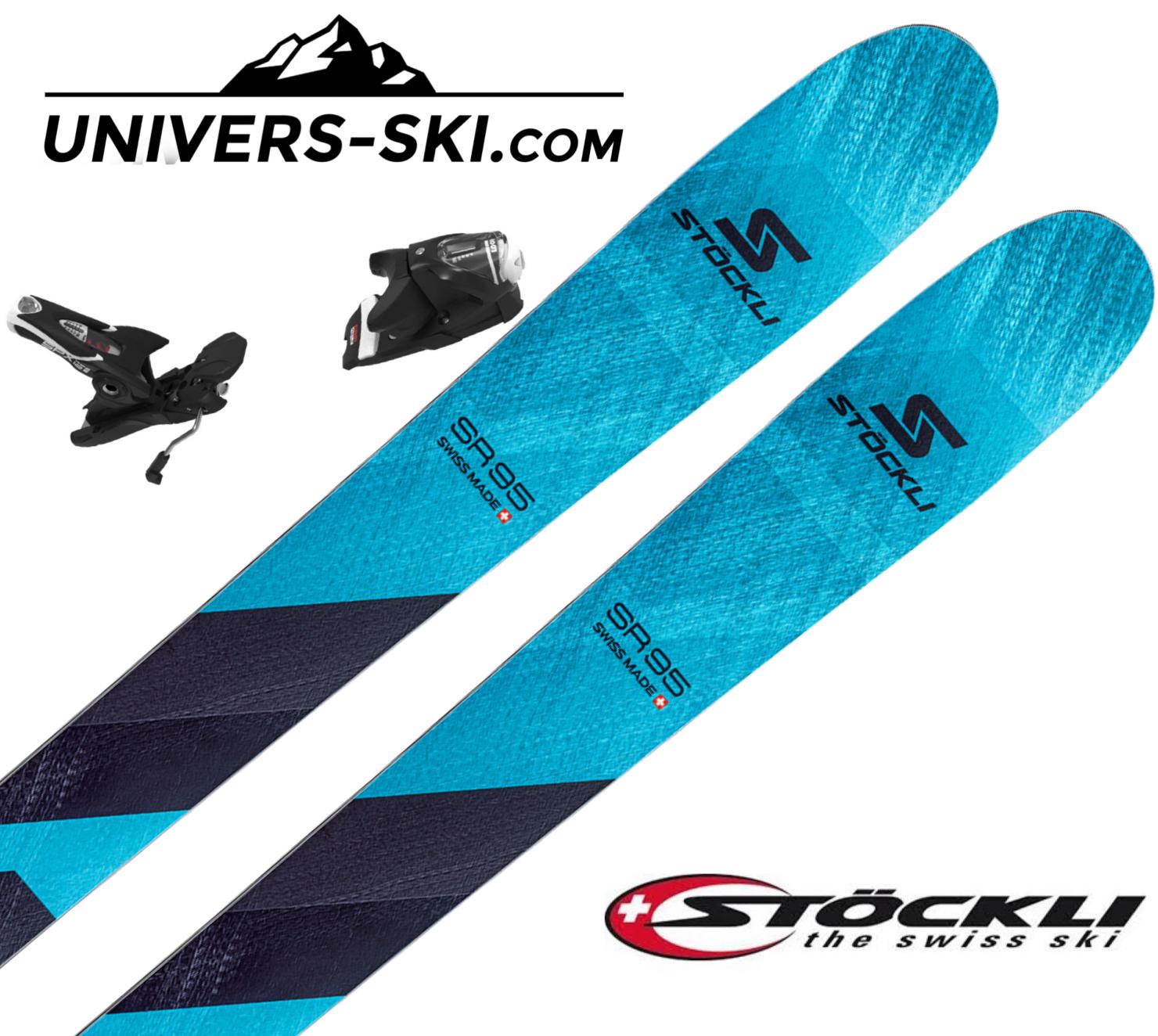 Ski Stockli Stormrider 95 2023 + fixations SPX 12 (Look)