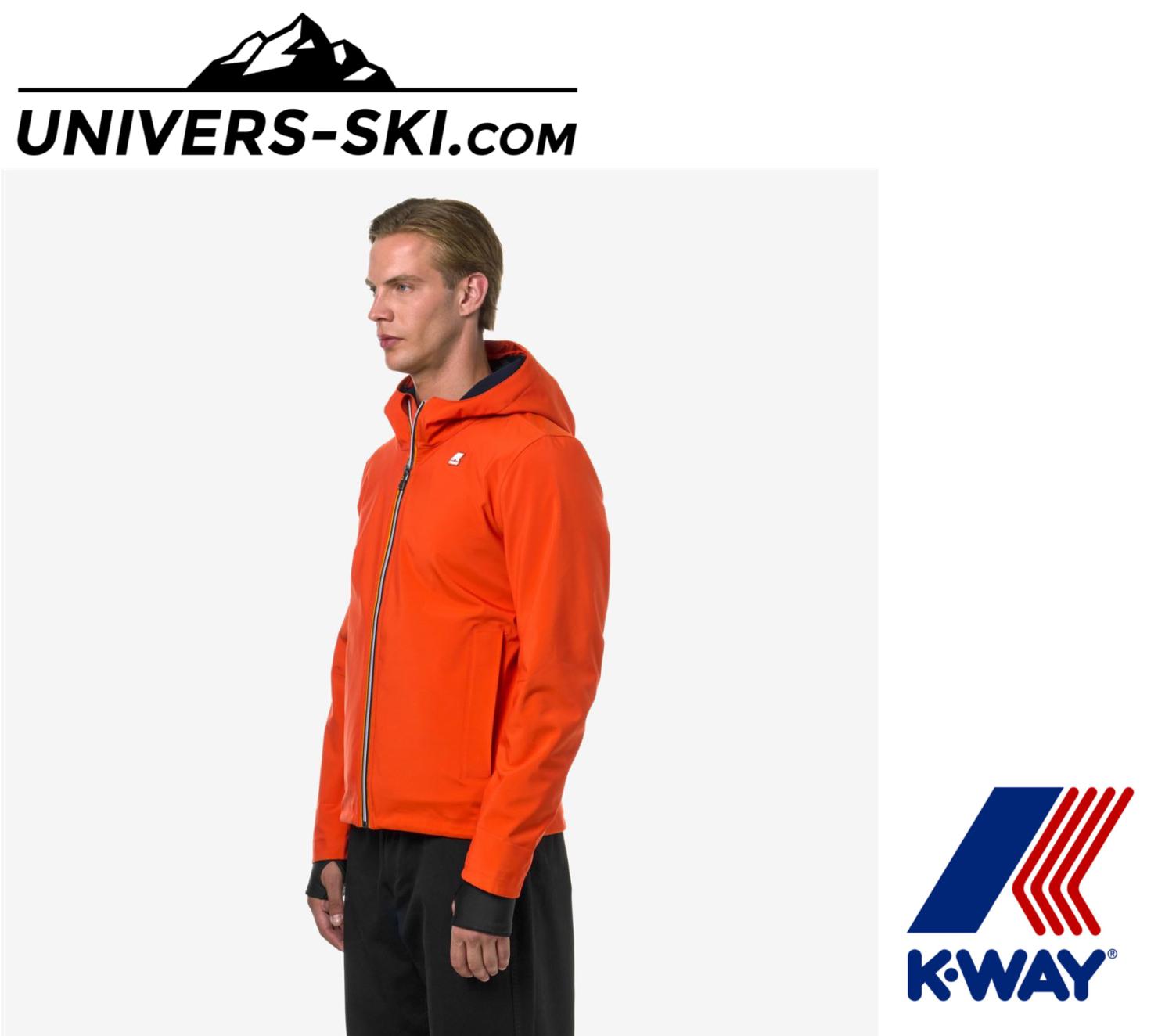 Veste K-Way Jacko Bonded Orange 2024