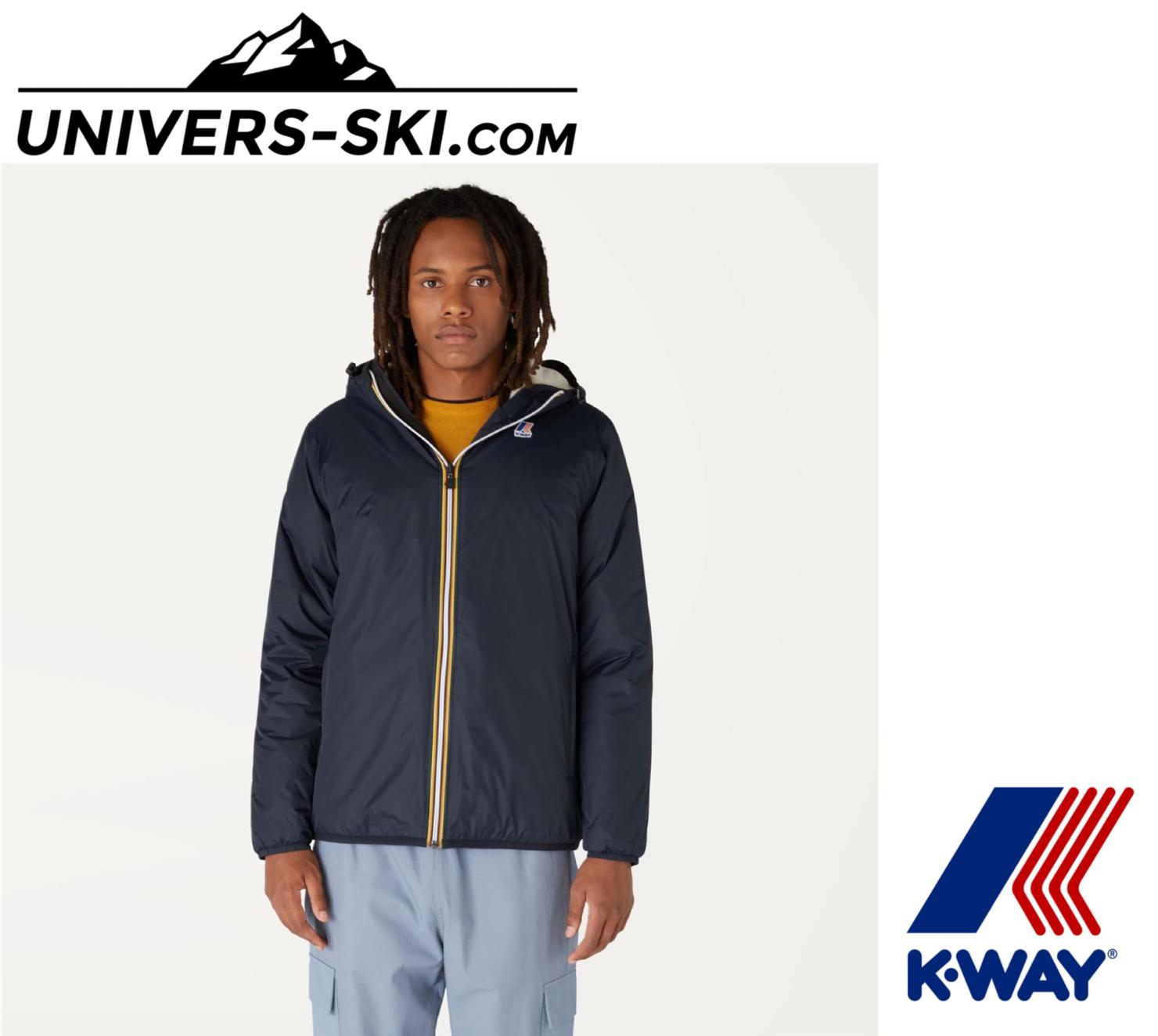 Veste K-Way Le Vrai 3.0 Claude Orsetto Blue Depth 2025