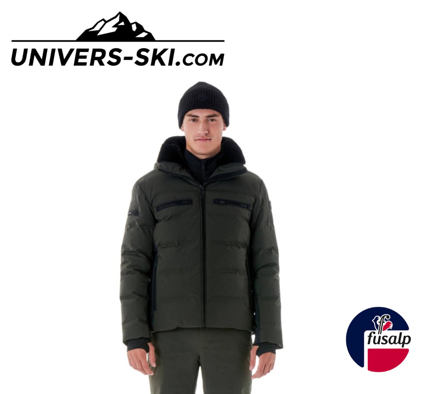 Veste de Ski FUSALP Homme BERLIOZ Army/Noir 2025