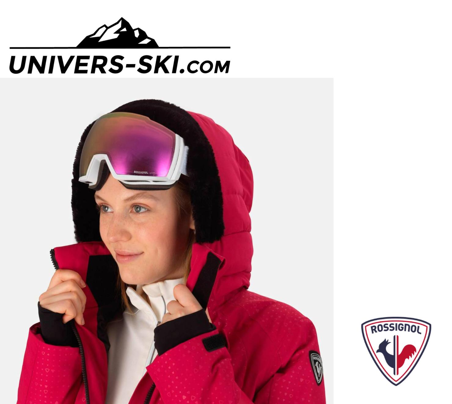 Veste de ski ROSSIGNOL Femme Contrôle Cherry 2024