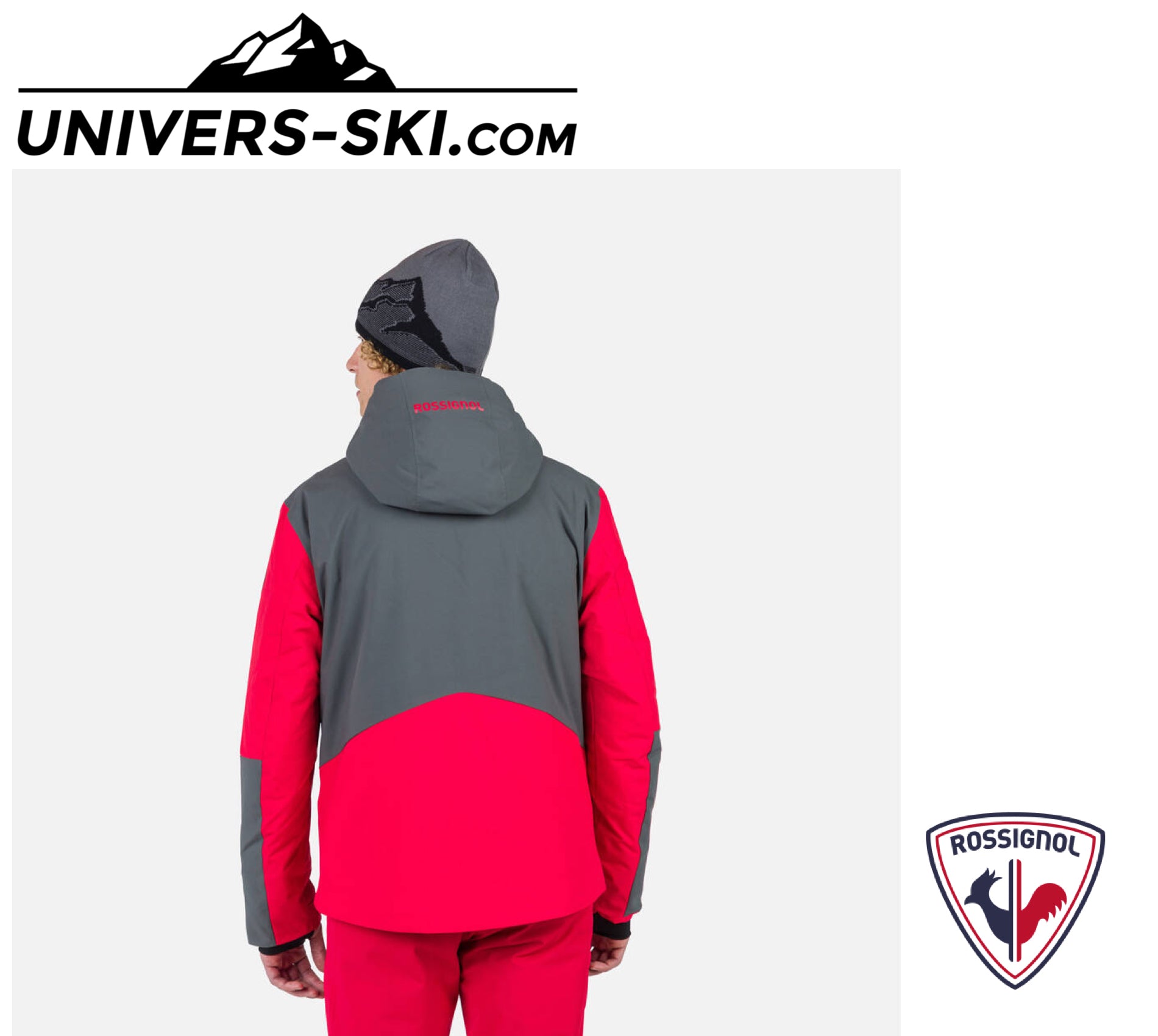 Veste de ski ROSSIGNOL Homme Wispile JKT Sport Red 2025