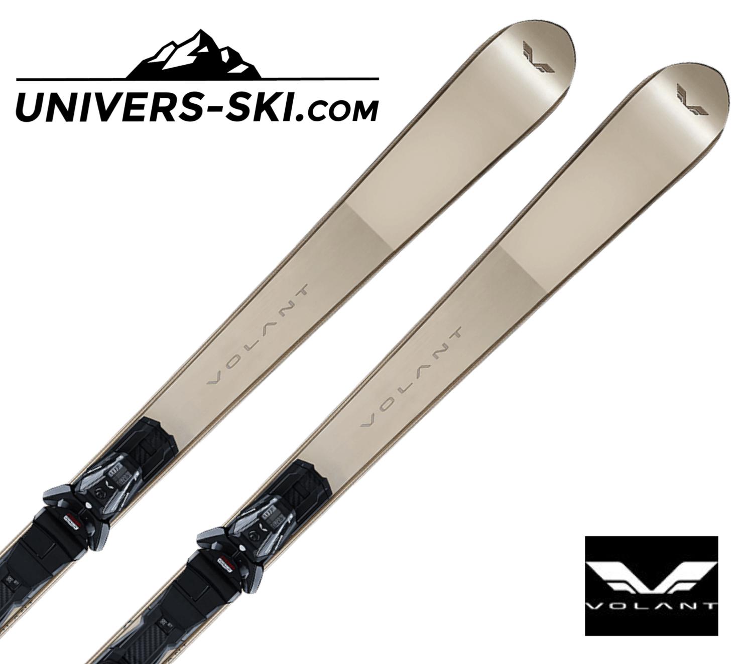 Ski Volant Champagne + Fixations M11 GW 2023