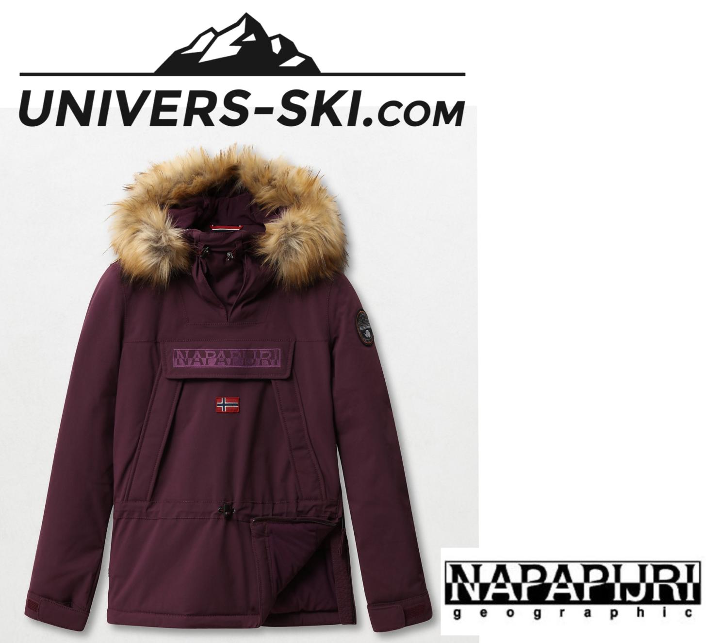 Veste de ski NAPAPIJRI Skidoo Femme violet 2025